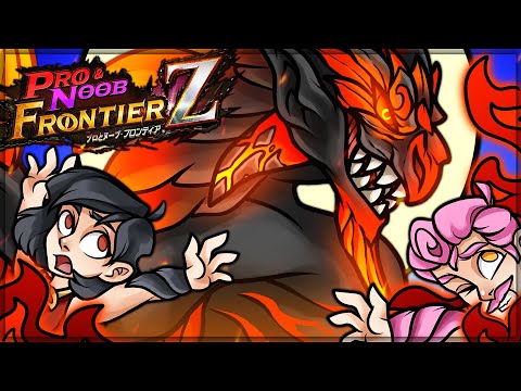 UNKNOWN THE ULTIMATE INVADER - Pro and Noob VS Monster Hunter Frontier! (Unknown Gameplay)