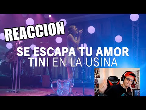 REACCION A Tini - Se Escapa Tu Amor - LA SEMANA DE LA USINA