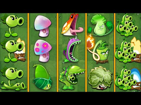 PvZ 2 Discovery - The Power Of Plants Evolution - NOOB - PRO - GOD!