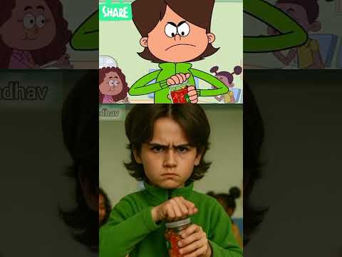 Golmaal Jr  In Real Life |Golmaal Cartoon | #motupatlu #reallife #viralshorts #shortsfeed #golmaal