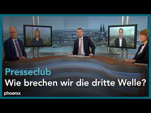 presseclub: Intensivmediziner schlagen Alarm: Wie brechen wir die dritte Welle?