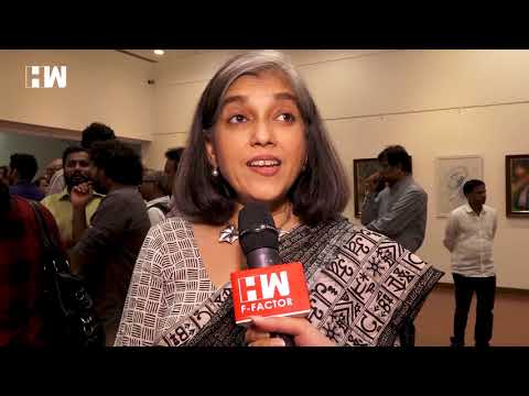 Naseeruddin shah and Ratna Pathak attend Achyut Palav's Exhibition | #naseeruddinshah #ratnapathak