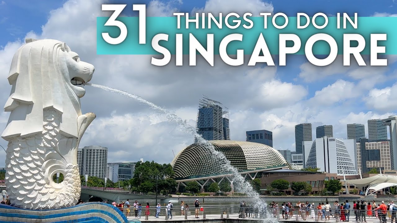 Best Things to do in Singapore 4K