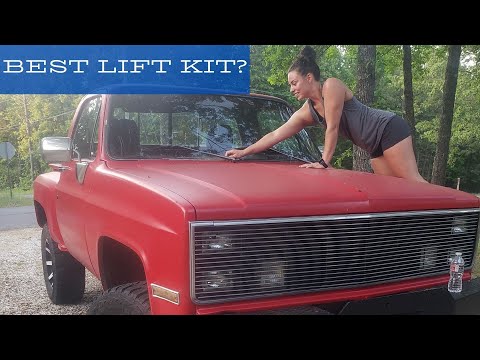Best Squarebody Chevy lift kit? Tuff Country EZ Ride. Parts linked in description.