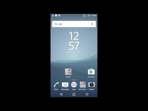 Sony xperia hidden service menu