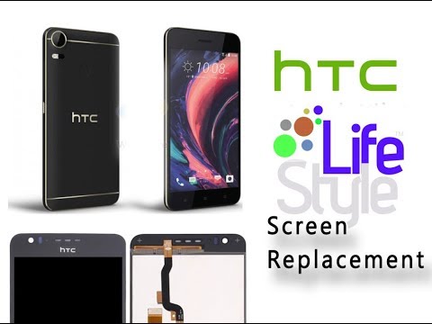 Htc 10 Lifestyle Display LCD Digitizer Replacement tutorial / замена дисплея