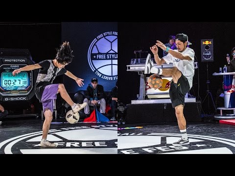 #FreestyleFes2016 #11 2ndRd3 Kazane vs MOSA #FreestyleFootball