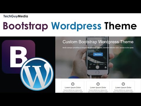 Wordpress Theme With Bootstrap [10] - Implement Customizer Settings