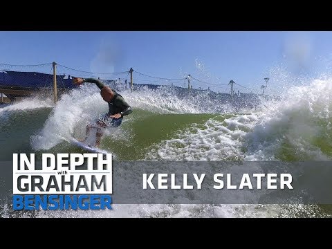Surfing with Kelly Slater