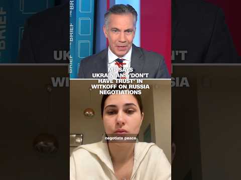 MP says Ukrainians 'don't have trust' in Steve Witkoff on Russia negotiations