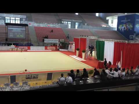 Cristina Licciardello nastro serie B nazionale Tappa Ancona 2016