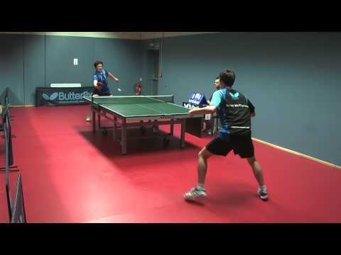 Reading Closed 2015 Championships - Men Singles Quarter-Final - Daniel McTiernan v Yequin Zeng