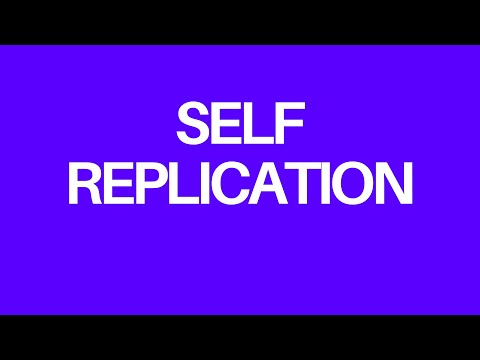 Statistical physics of self-replication
