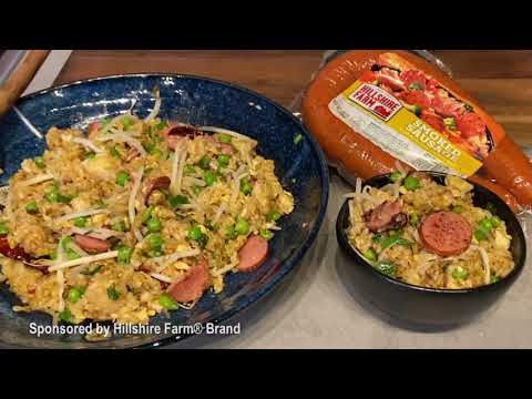 Hillshire Farm Smoked Sausage Fried Rice