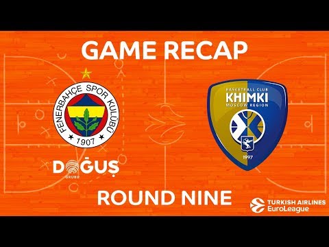 Highlights: Fenerbahce Dogus Istanbul - Khimki Moscow region