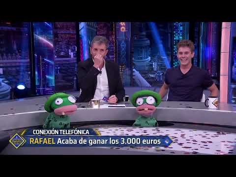 Patrick Criado reparte suerte con la Tarjeta de El Hormiguero