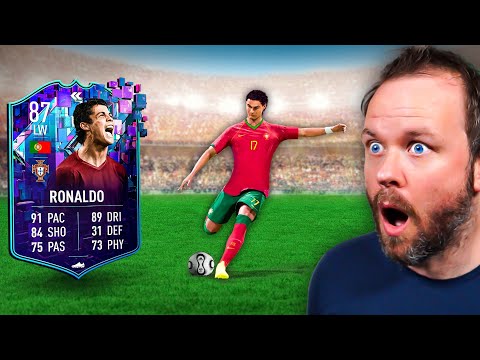 I used Flashback CR7 but the WHEEL picked his teammates