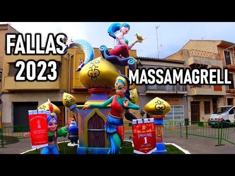 FALLAS 2023 MASSAMAGRELL - Valencia - Spain [4K|50fps]