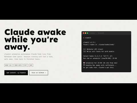 Claskit Demo Video