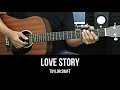Love Story - Taylor Swift | EASY Guitar Tutorial with Chords / Lyrics - Guitar Lessons
