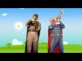 Superman & Batman play "Crazy 'Bout My Baby" by Louis Armstrong!
