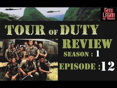 TOUR OF DUTY : S01E12 'Pushin' Too Hard' (  Kevin Conroy ) TV Episode Review