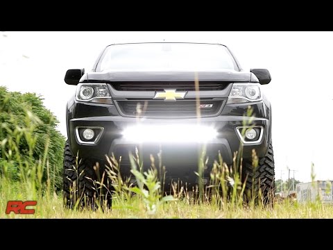 2015-2018 Chevrolet Colorado 30-inch LED Light Bar Bumper Mount by Rough Country