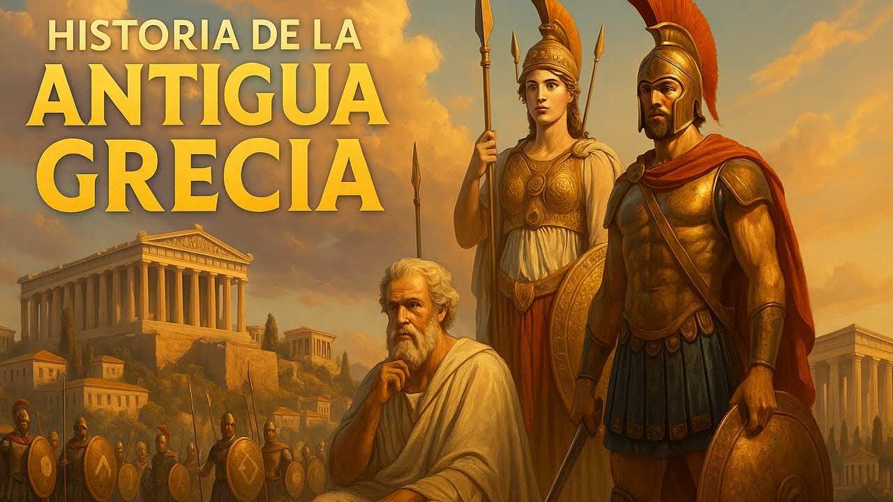 ✅  La historia de la ANTIGUA GRECIA en 9 minutos | Resumen corto y divertido