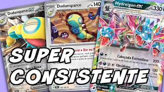 Deck Hydreigon ex com Dudunsparce - Versão mais consistente - Pokemon TCG Live Gameplay