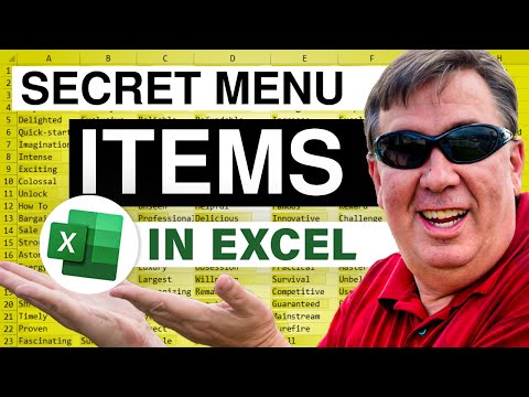 Excel - Secret Menu Items: Episode 104