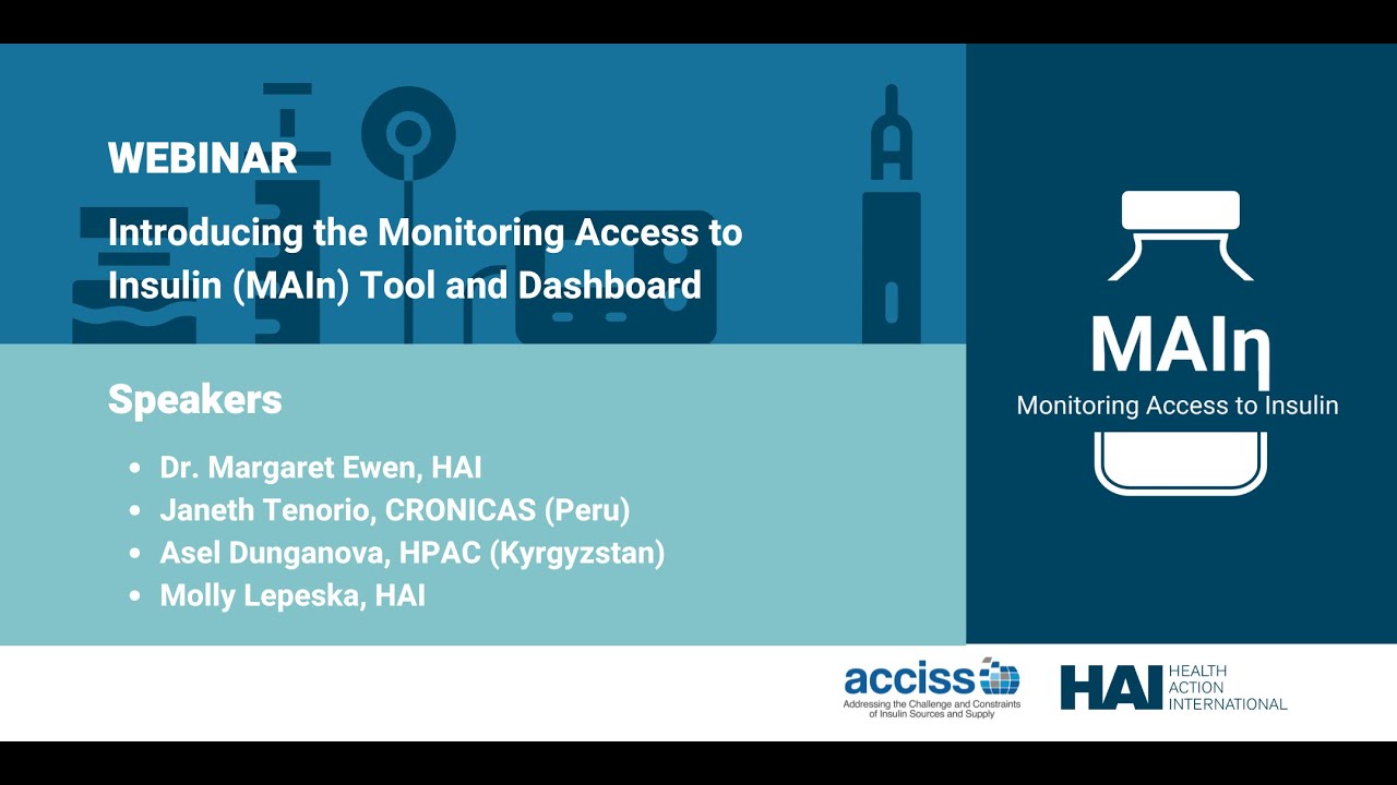 Introducing the Monitoring Access to Insulin (MAIn) Tool and Dashboard