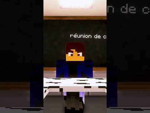 The YOUTUBERS meeting on MINECRAFT (feat @ToMiiX @matiroxprod @nemak) #minecraft #shorts