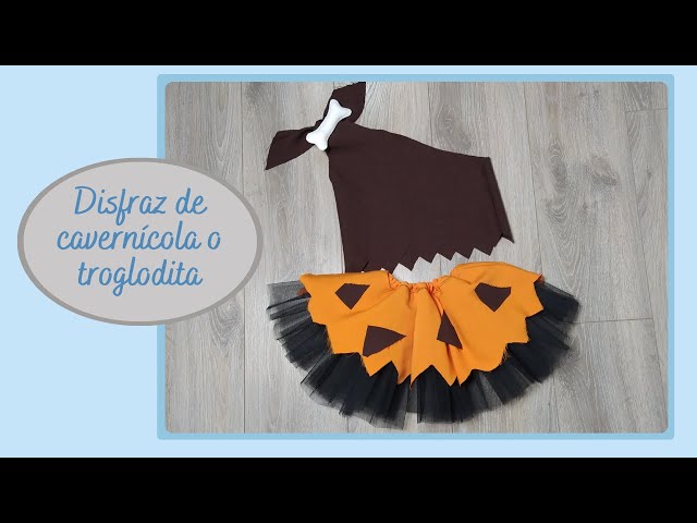 Vídeo relacionado con Fun Shack Disfraz Cavernicola Niña, Troglodita Prehistoria, Hueso Disfraz para Carnaval y Halloween, S