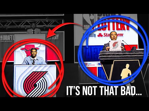 The Blazers' Draft Lottery Wasn't As Bad As You Think | NBA Draft Lottery Reaction