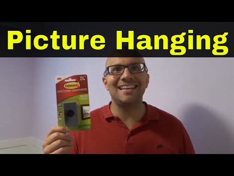 How To Use Command Picture Hanging Strips-Easy Tutorial