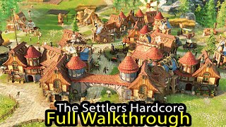 Building a Medieval City in The Settlers HARDCORE Mode | Citybuilder Strategy RTS Gameplay