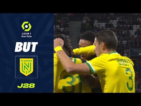 But Junior Castello LUKEBA (2' csc - FCN) OLYMPIQUE LYONNAIS - FC NANTES (1-1) 22/23