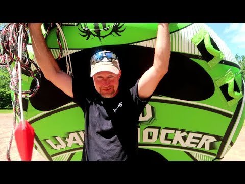 Trying Out the NEW TUBE | Full Throttle Wake Shocker