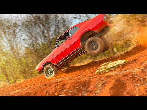 FIZ MOTOCROSS  COM MEU NOVO FORD MAVERICK 4x4 😮