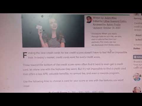 5 Best Credit Cards for Low Credit Score