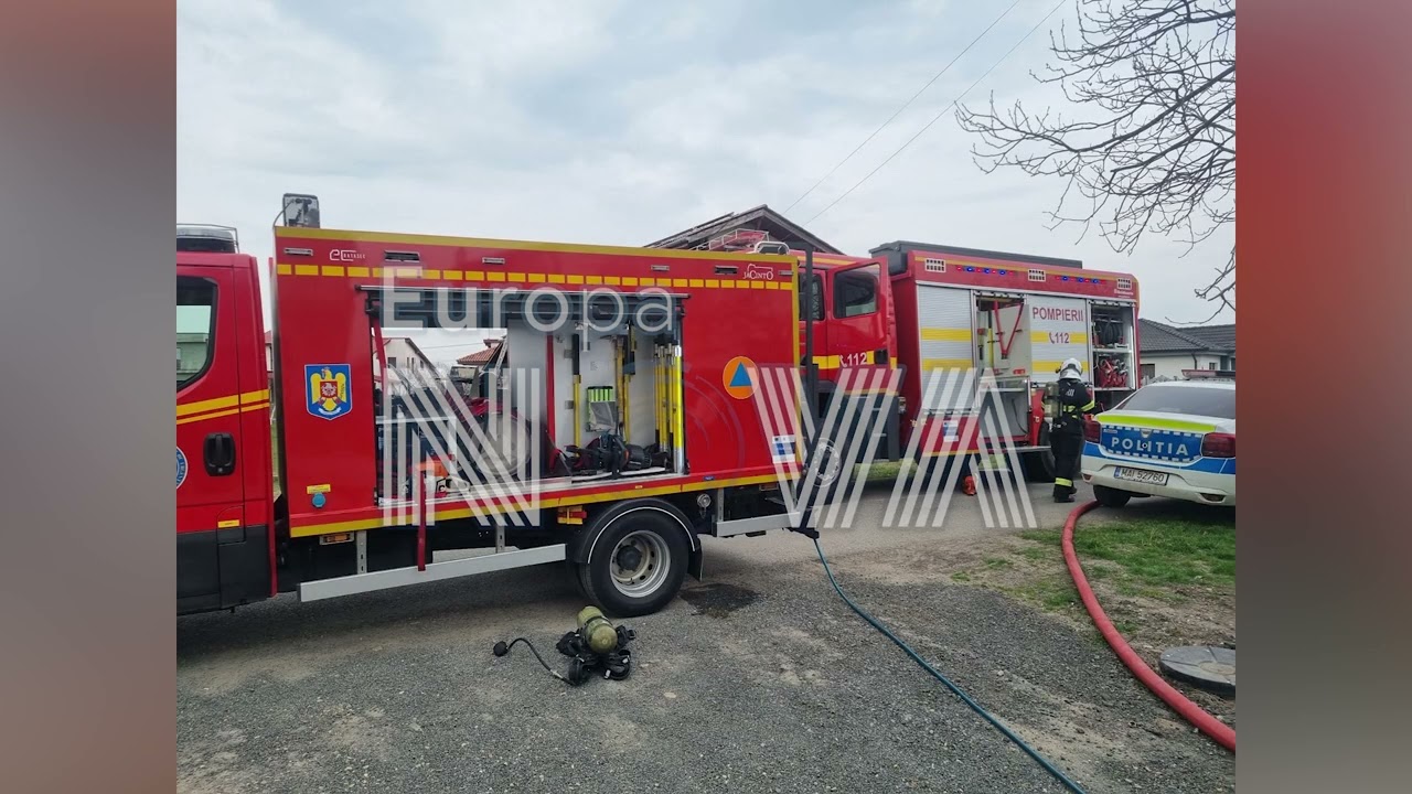Explozie urmată de incendiu într-o locuință din Becicherecu Mic.