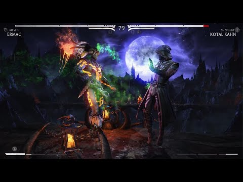 Ermac vs kotal kahn (mk x fight)