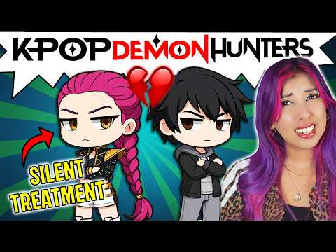KPOP DEMON HUNTERS IGNORE Saja Boys For 24 HOURS!  (Gacha Life Reaction)