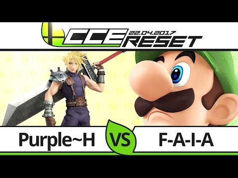 CCE RESET WR2 - TCL Purple~H (Cloud) vs F-A-I-A (Luigi) - Smash 4