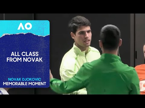 Djokovic Congratulates Alcaraz After Epic Semifinal | Australian Open 2026
