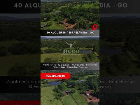 Fazenda em Israelândia Goiás/ whatsapp 62 99373-6407