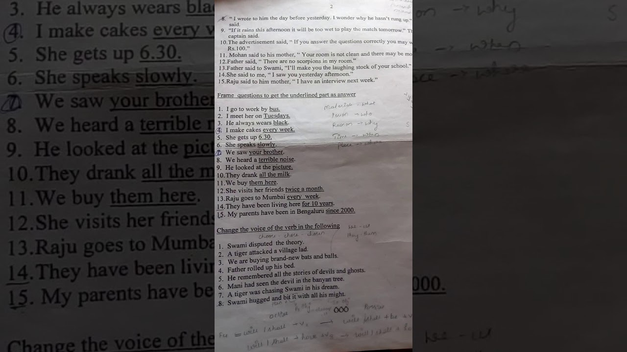 English grammar complete worksheet