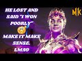 MK11 Ultimate This Sindel Said I Won Poorly After I Whooped Him LOL How Make It Make Sense