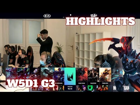 (Highlights) Fnatic vs Misfits | Week 5 Day 1 S10 LEC Summer 2020 | FNC vs MSF W5D1