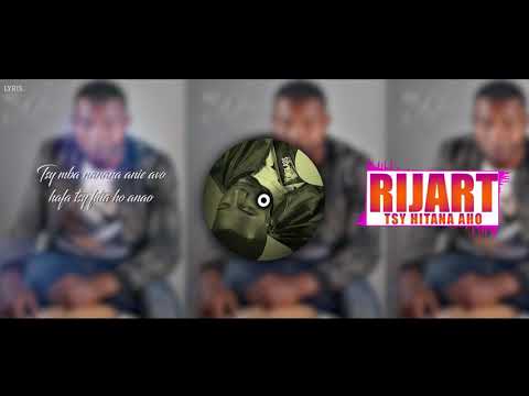 Rij'art//TSY HITANA AHO (Vidéo Lyrics)